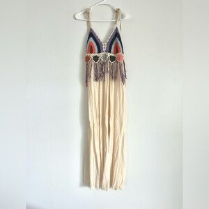 Lucky crochet maxi dress